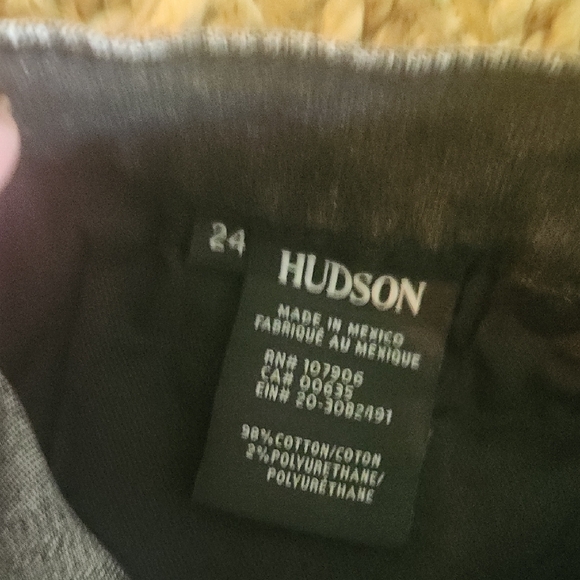 Hudson Jeans Black and Gray Mini Skirt - Picture 3 of 4